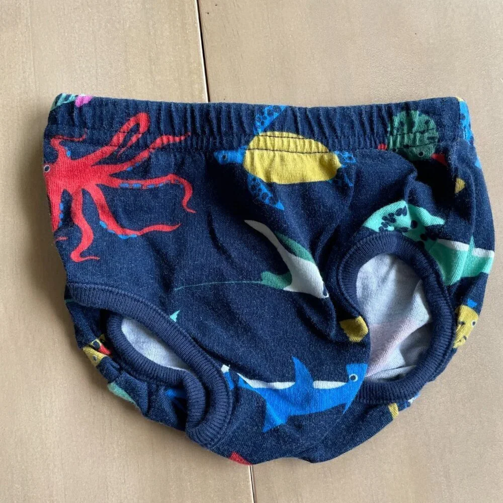 Hanna Andersson Baby‎ Print Dress & Bloomer Set, Aquarium - Size 6-12 Months
